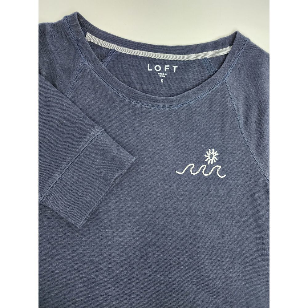 LOFT Women's Blue Top